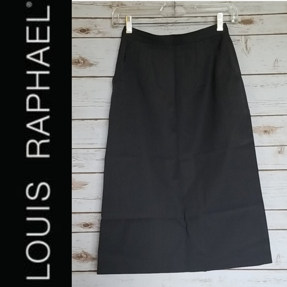 Chezani by Louis Raphael 100% Woo Pencil Skirt 4